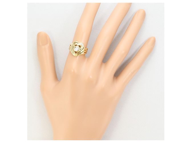 Autre Marque Anel de banda em platina PT900 e ouro amarelo 18K Dourado - vista 6