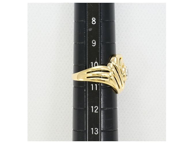 Autre Marque Anel de banda em platina PT900 e ouro amarelo 18K Dourado - vista 7