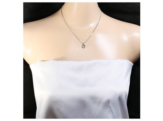 Autre Marque Collana in diamanti in oro bianco 18K e platino D'oro - vista 5