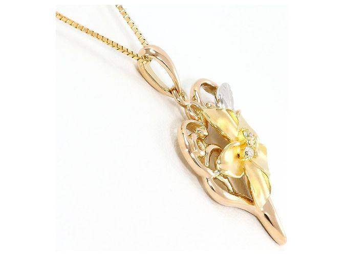 Autre Marque Elegante collana in oro 18K e platino D'oro - vista 2