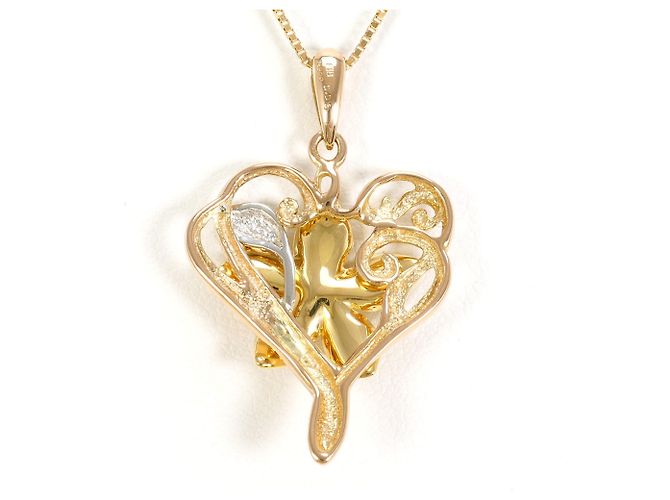 Autre Marque Elegante collana in oro 18K e platino D'oro - vista 3