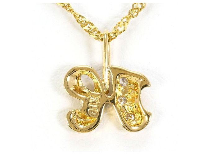 Autre Marque Collana in oro 18K con diamante D'oro - vista 3