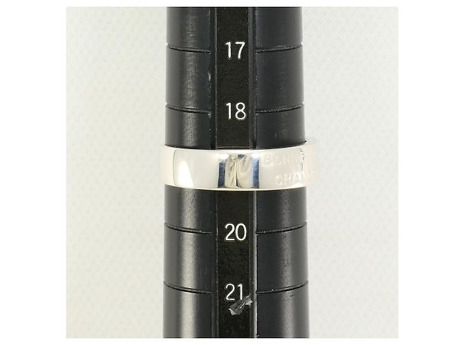 Autre Marque Anello a fascia in oro bianco 18K D'oro - vista 6