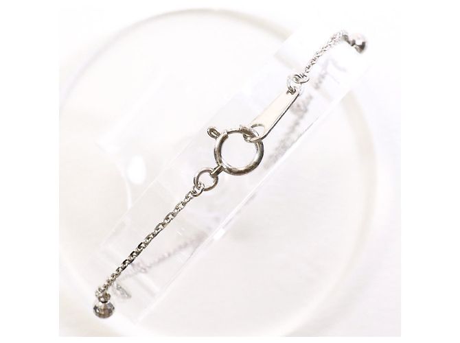 Autre Marque Bracciale con charm in oro bianco 18K D'oro - vista 2