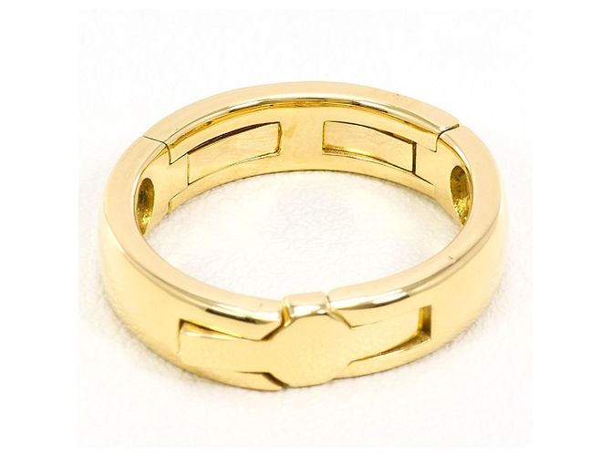 Autre Marque 18K Gelbgold-Ring mit Diamant Golden - Ansicht 4