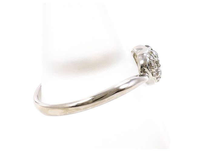 Autre Marque 18K Weißgold Diamantring Golden - Ansicht 2