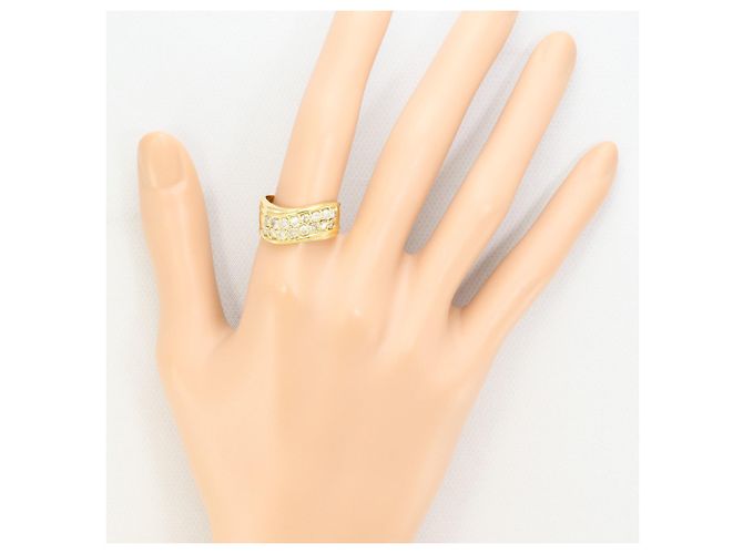 Autre Marque 18K Gelbgold Diamantring Golden - Ansicht 7