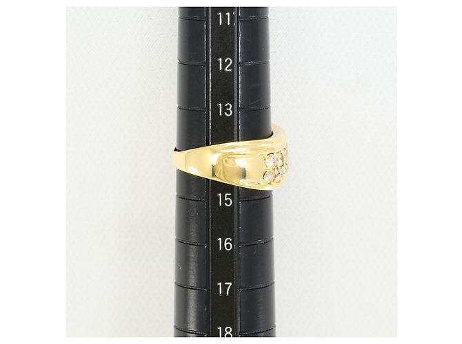Autre Marque 18K Gelbgold Diamantring Golden - Ansicht 8