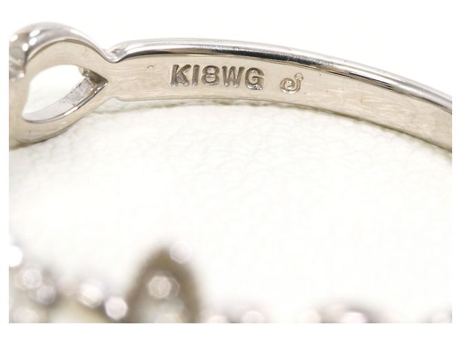 Autre Marque 18K Weißgold-Ring mit Diamant Golden - Ansicht 4