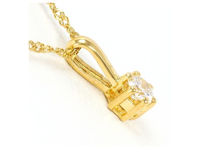 Autre Marque Collana in oro giallo 18K con diamante D'oro - vista 2