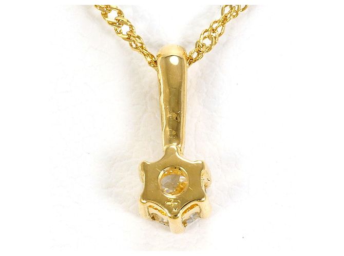 Autre Marque Collana in oro giallo 18K con diamante D'oro - vista 3