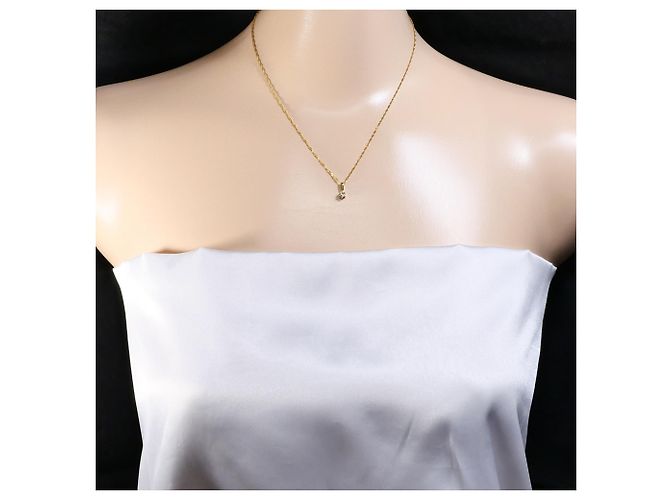 Autre Marque Collana in oro giallo 18K con diamante D'oro - vista 5