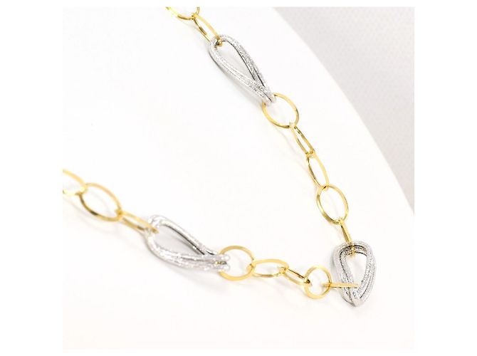 Autre Marque Collana in oro 18K bianco e giallo D'oro - vista 2