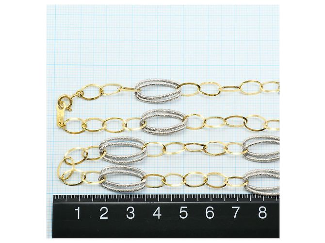Autre Marque Collana in oro 18K bianco e giallo D'oro - vista 4