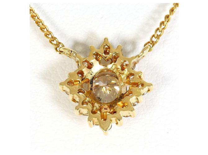Autre Marque Collana in oro giallo 18K con diamante D'oro - vista 3