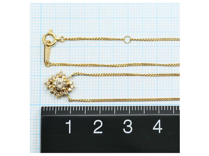 Autre Marque Collana in oro giallo 18K con diamante D'oro - vista 4