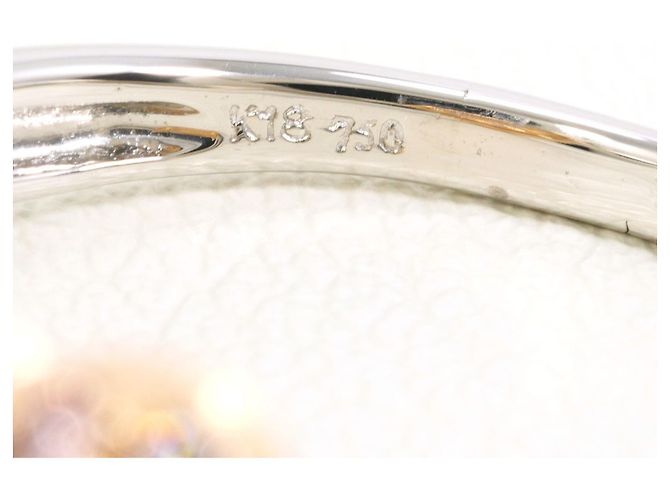 Autre Marque PT900 Platin- und Roségold-Ring mit Diamant Pink Golden - Ansicht 5