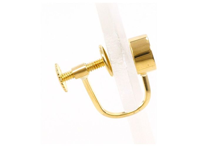 Autre Marque Orecchini a lobo con diamante in oro giallo 18K D'oro - vista 2
