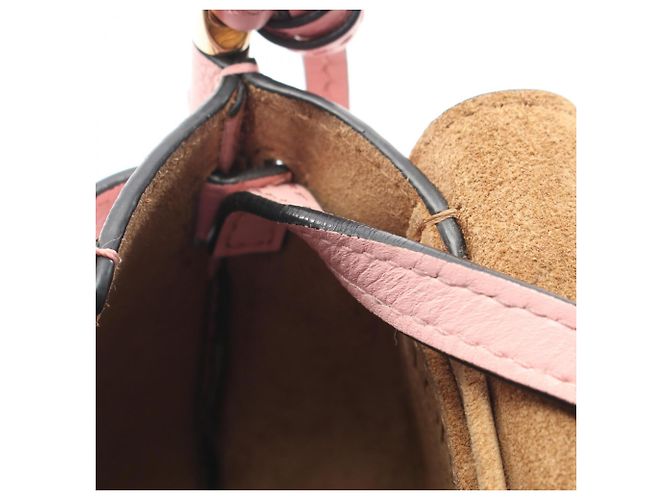Loewe Gate Mini Schultertasche Pink - Ansicht 7