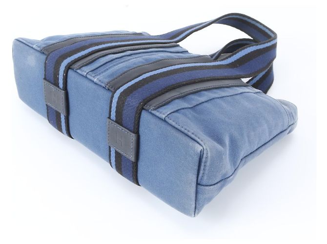 Hermès Bolso Hermes Troca Horizontal PM Azul - vista 5