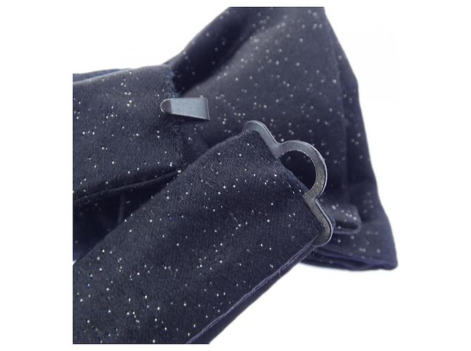 Timeless Papillon in seta nera Chanel Nero - vista 4