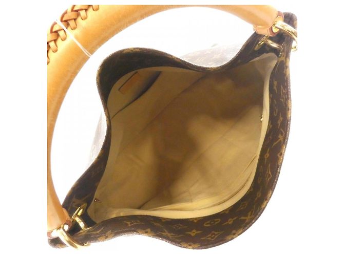 Borsa a Spalla Louis Vuitton Monogram Artsy MM M40249 Marrone - vista 7
