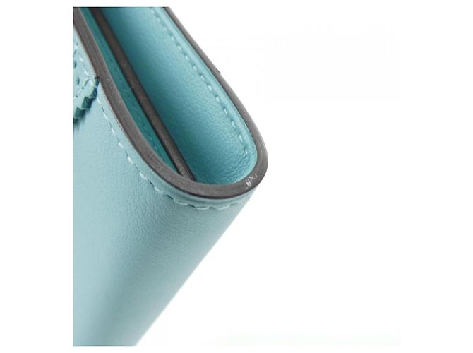 Hermès Hermes Kelly Gillies Long Wallet Blau - Ansicht 3