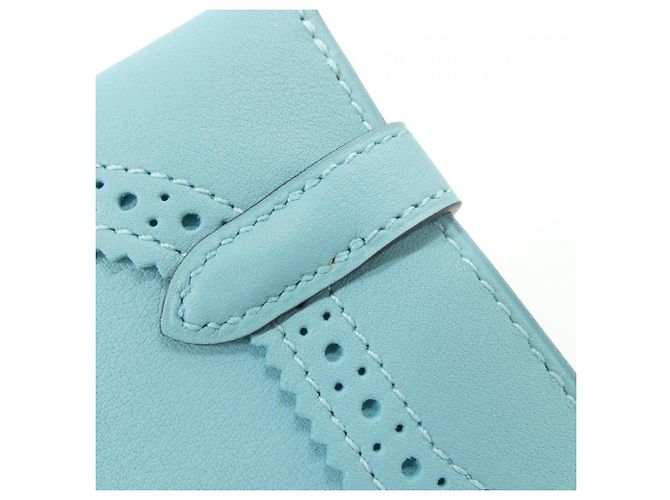 Hermès Hermes Kelly Gillies Long Wallet Blau - Ansicht 4