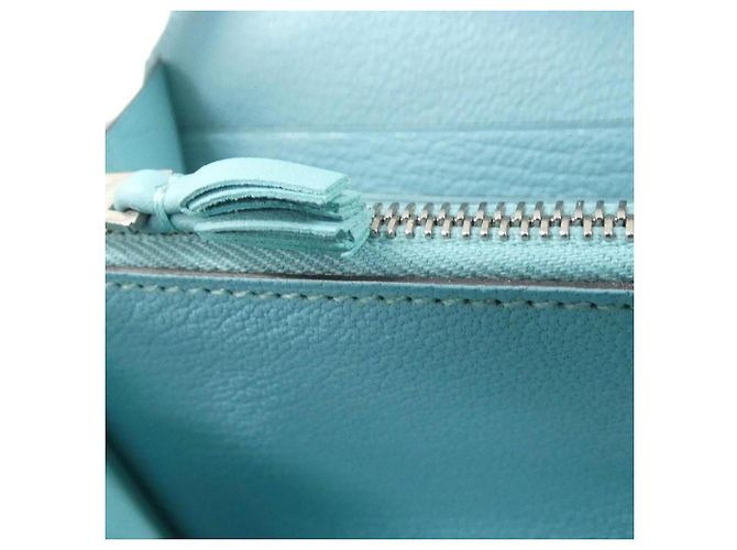 Hermès Hermes Kelly Gillies Long Wallet Blau - Ansicht 6