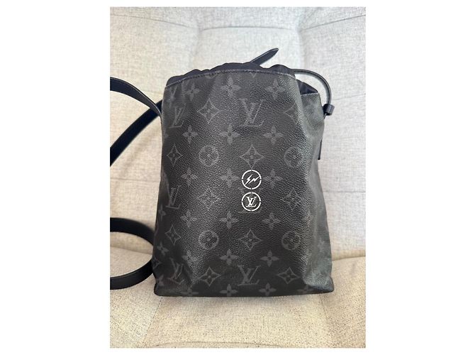 Louis Vuitton x Fragment Monogram Cabas nano Nero Monogramma - vista 3