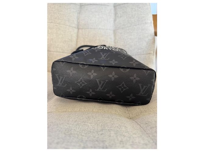 Louis Vuitton x Fragment Monogram Cabas nano Nero Monogramma - vista 4