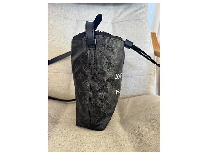 Louis Vuitton x Fragment Monogram Cabas nano Nero Monogramma - vista 6