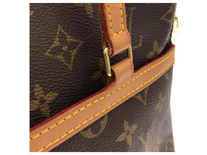 Borsa a Spalla Louis Vuitton Monogram Coussin GM Marrone Monogramma - vista 4