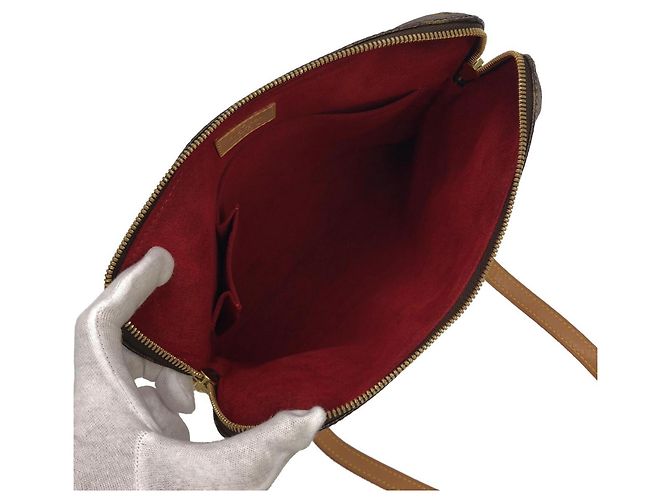 Borsa a Spalla Louis Vuitton Monogram Coussin GM Marrone Monogramma - vista 7
