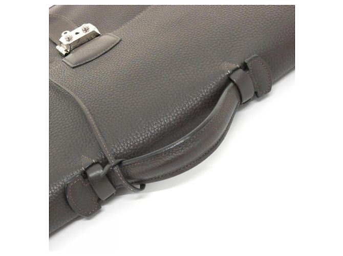Hermès Hermes Sac à Dépêches Multi Pocket Handbag Nero - vista 6
