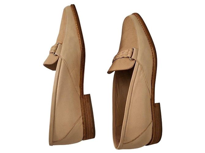 Bally Grolley Mocassini in pelle beige - vista 4