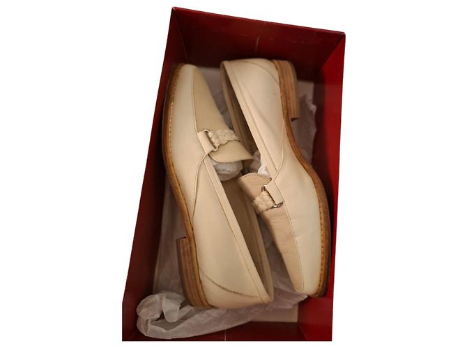 Bally Grolley Mocassini in pelle beige - vista 6