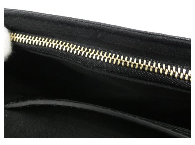 Carteira com corrente Louis Vuitton Monogram Empreinte Ivy M82154 Bolsa de ombro Preto - vista 6