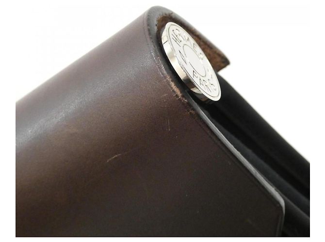 Hermès Borsa Hermes Herbag Zip MM Nero Damier ebene - vista 7