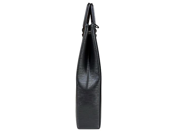 Louis Vuitton Sac Plat Fold Epi Shoulder Bag Nero - vista 5