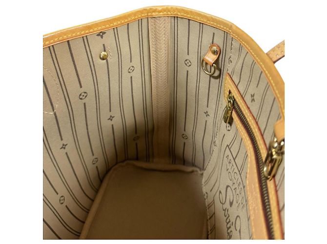 Borsa Tote Louis Vuitton Neverfull PM Monogram Marrone Monogramma - vista 9
