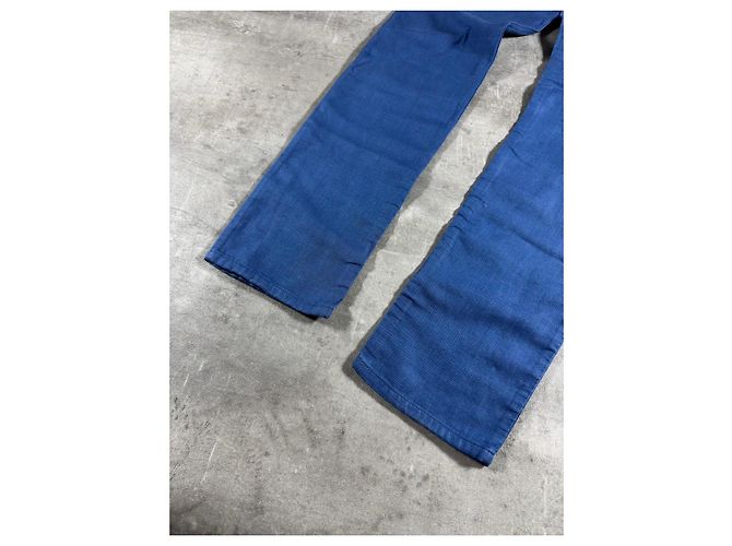 Jeans Louis Vuitton Uomo in Cotone Blu - vista 5