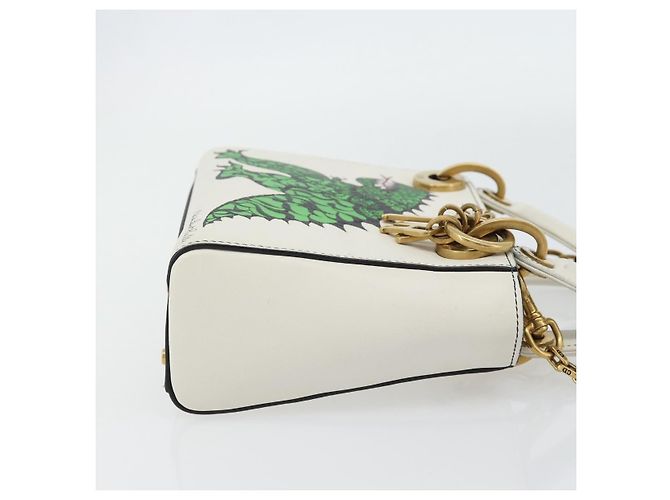 Christian Dior Lady Dior Leather Mini Multicolore - vista 5