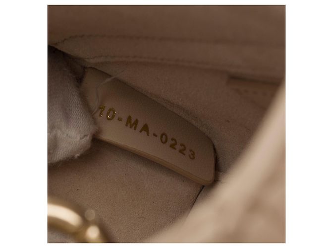 Bolso DIOR Lady D-Joy en Cuero Beige - 103537 - vista 7