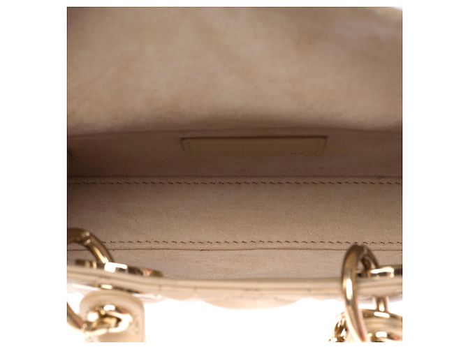 Bolso DIOR Lady D-Joy en Cuero Beige - 103537 - vista 8
