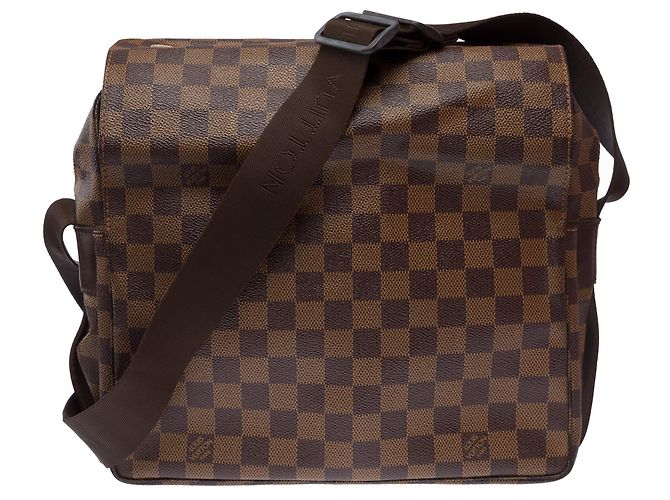 LOUIS VUITTON Naviglio Bag in Brown Canvas - 103563 - view 2
