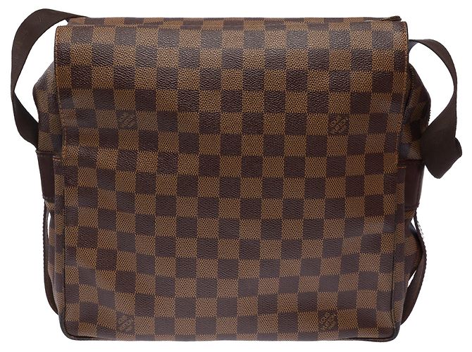 LOUIS VUITTON Naviglio Bag in Brown Canvas - 103563 - view 3