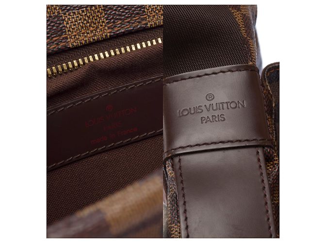 LOUIS VUITTON Naviglio Bag in Brown Canvas - 103563 - view 6