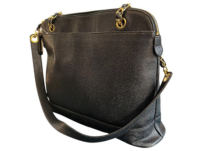 1996 Chanel Triple CC Caviar Shoulder Bag - view 2