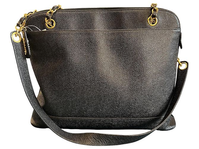 1996 Chanel Triple CC Caviar Shoulder Bag - view 4